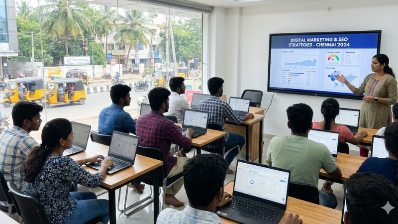 Offline SEO classroom training in Chennai